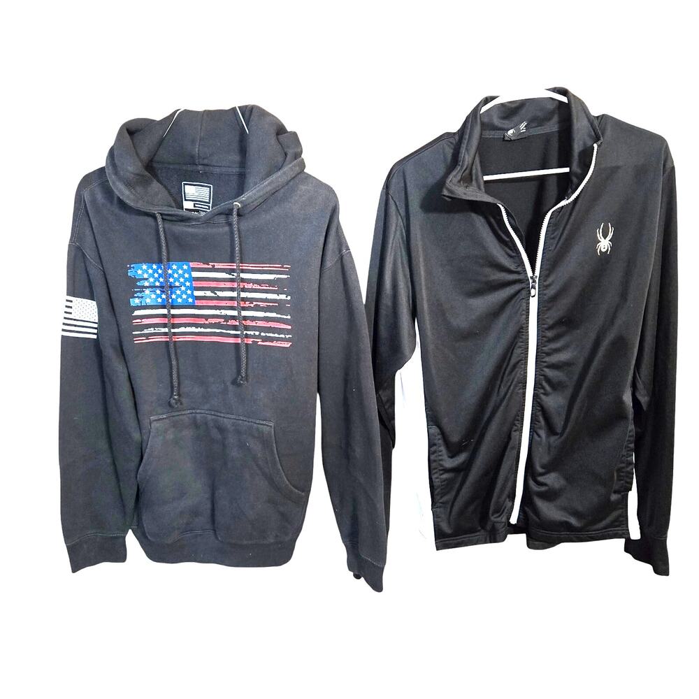 Men's Large 42 44 Coats Jackets Long Sleeve Winter Wholesale Bulk Lot of 2 L